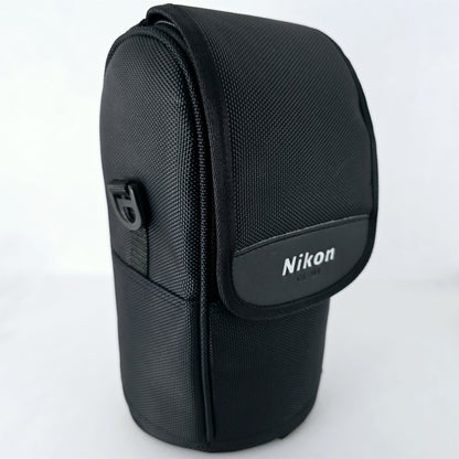 [Pre-owned] Nikon CL-M1 Black Soft Lens Case for 80-400mm f/4.5-5.6D AF — Mint — Japan #5432