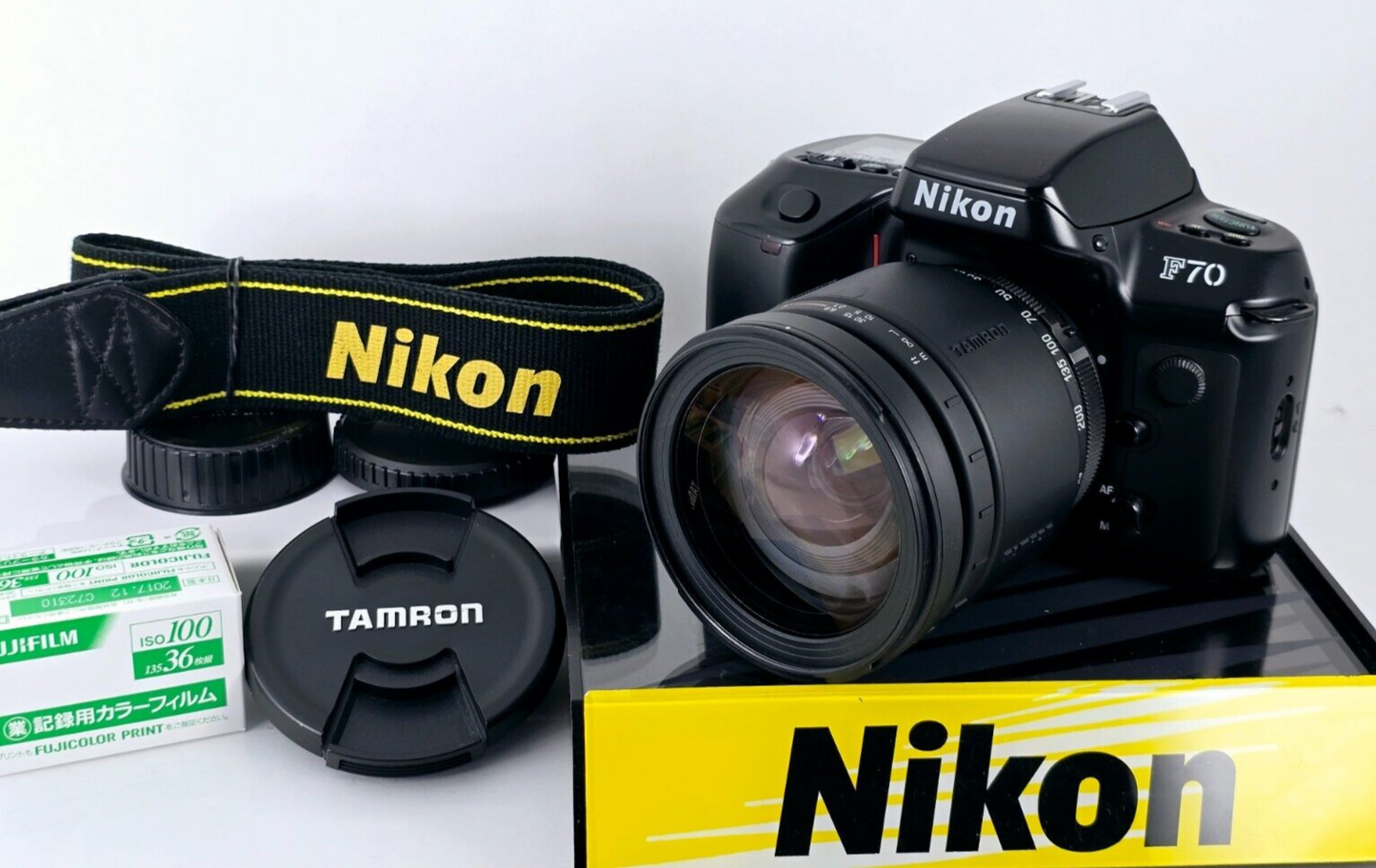 🌸[Near MINT] Nikon F70 35mm Film Camera Tamron AF LD 28-200/F3.8-5.6 From Japan