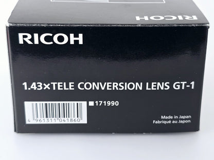 [Pre-owned] Ricoh GT-1 1.43x Tele Conversion Lens for GR Series — Mint — Japan #5238