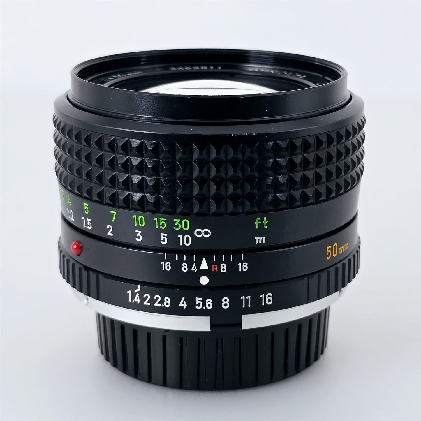 [Pre-owned] Minolta MC Rokkor-PG 50mm f/1.4 MF Standard Prime Lens — Mint — Japan #5362