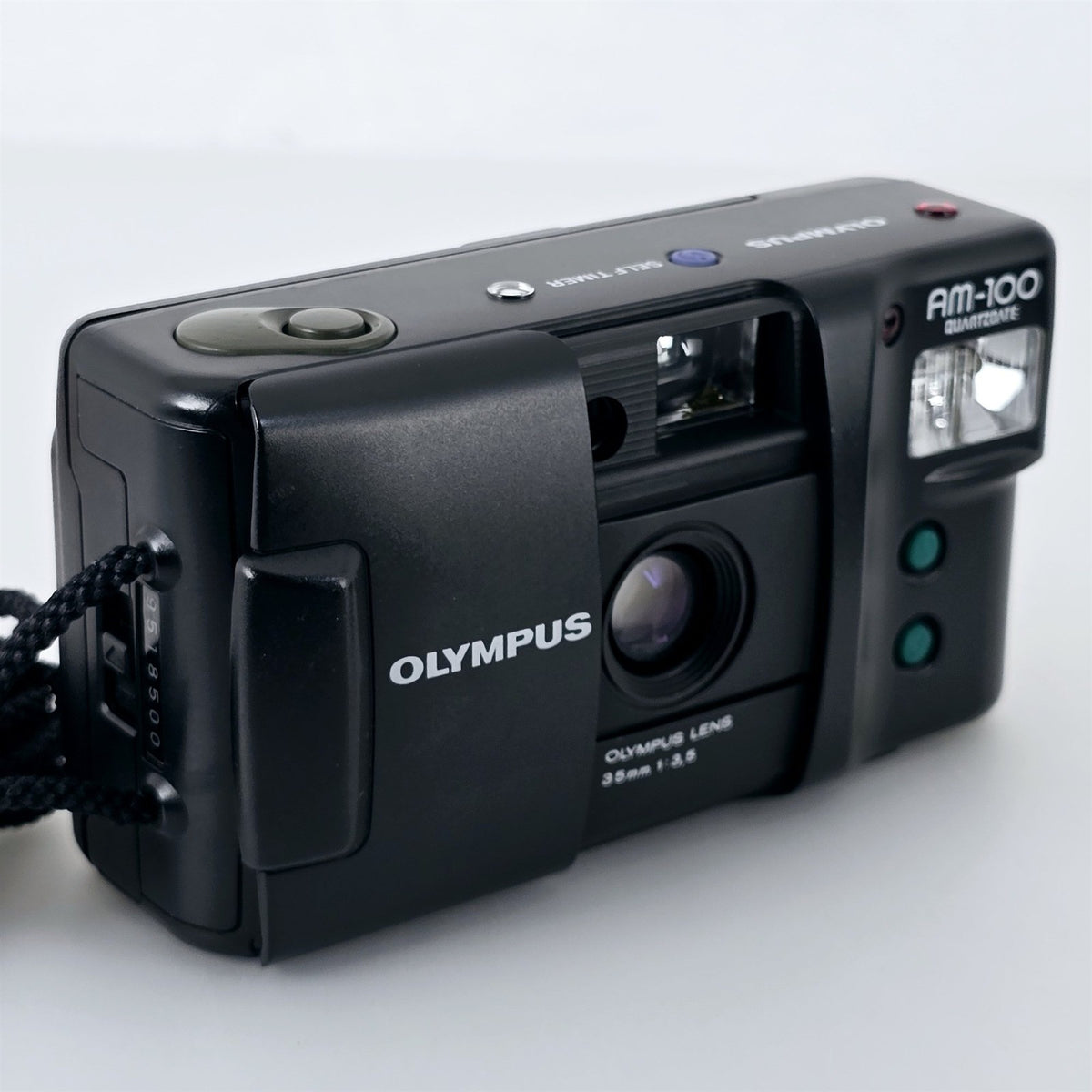 [Pre-owned] Olympus AM-100 Quartz Date Point & Shoot 35mm Film Camera — Near Mint+++ — Japan #5731