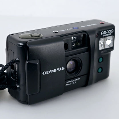 [Pre-owned] Olympus AM-100 Quartz Date Point & Shoot 35mm Film Camera — Near Mint+++ — Japan #5731