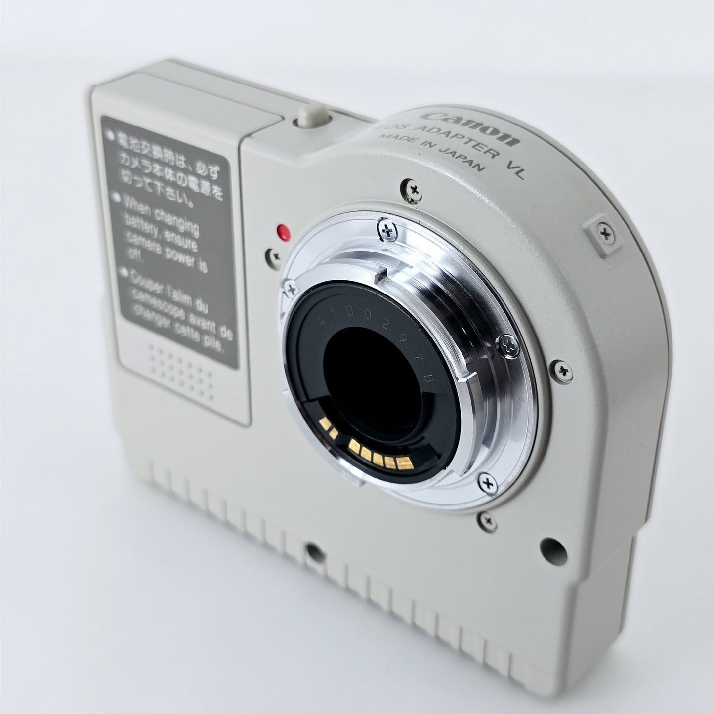 [Pre-owned] Canon EOS EF Lens to VL Mount Adapter 2x Extender for Hi8 — Sold as-is — Japan #5468