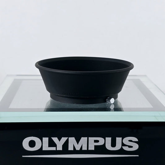 [Pre-owned] Genuine Olympus Rubber Lens Hood for Zuiko 35-70mm f4 — Near Mint — Japan #5614