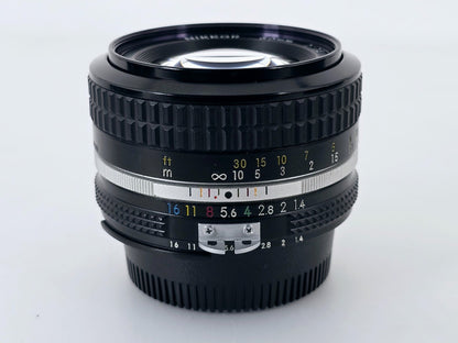 New Seal🌸[Near MINT] Nikon FE SLR 35mm Film Camera Ai 50mm F1.4 Lens From Japan