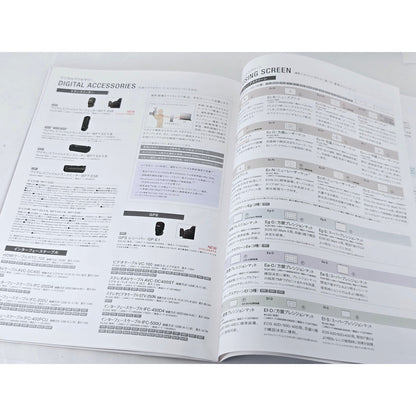 [Pre-owned] Canon EF Lens EOS Accessories Catalog 2012/11 — MINT — Japan #4555