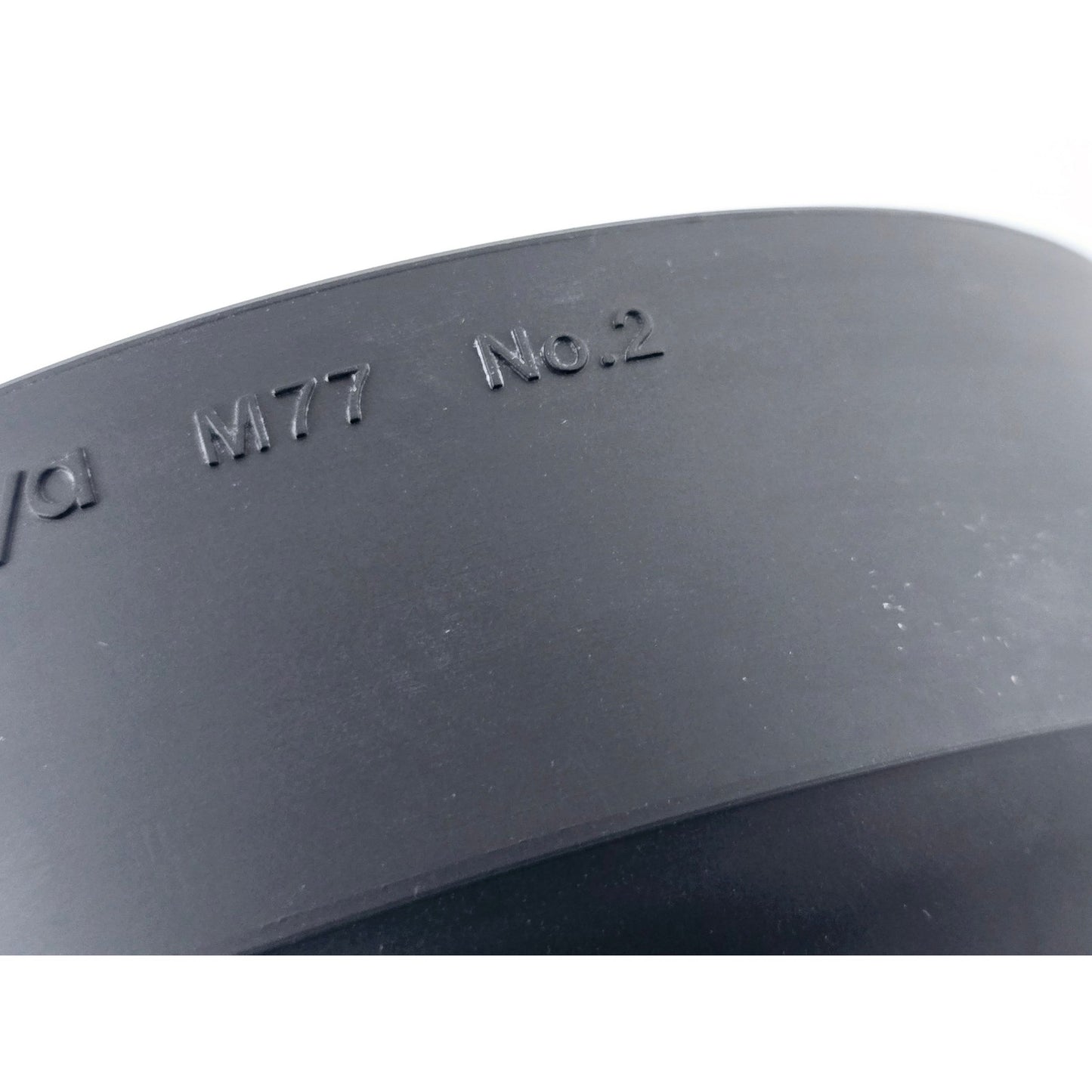 [Pre-owned] Mamiya 77mm No.2 Rubber Lens Hood Shade M77 for 127mm-250mm RB RZ — MINT — Japan #5015