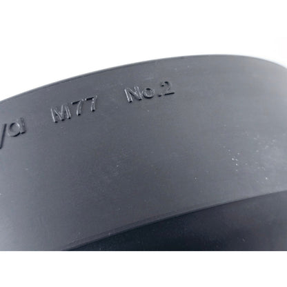 [Pre-owned] Mamiya 77mm No.2 Rubber Lens Hood Shade M77 for 127mm-250mm RB RZ — MINT — Japan #5015