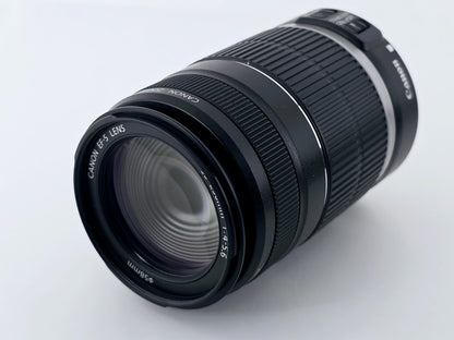 🌸[MINT] Canon EF-S 55-250mm F4-5.6 IS Telephoto Zoom Lens Genuine From Japan