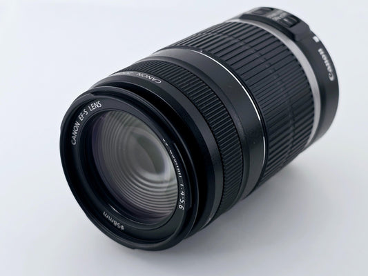 🌸[MINT] Canon EF-S 55-250mm F4-5.6 IS Telephoto Zoom Lens Genuine From Japan