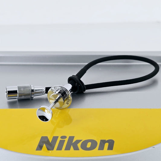 [Pre-owned] Nikon AR-2 Soft Shutter Release Button for F F2 — Top Mint — Japan #5634