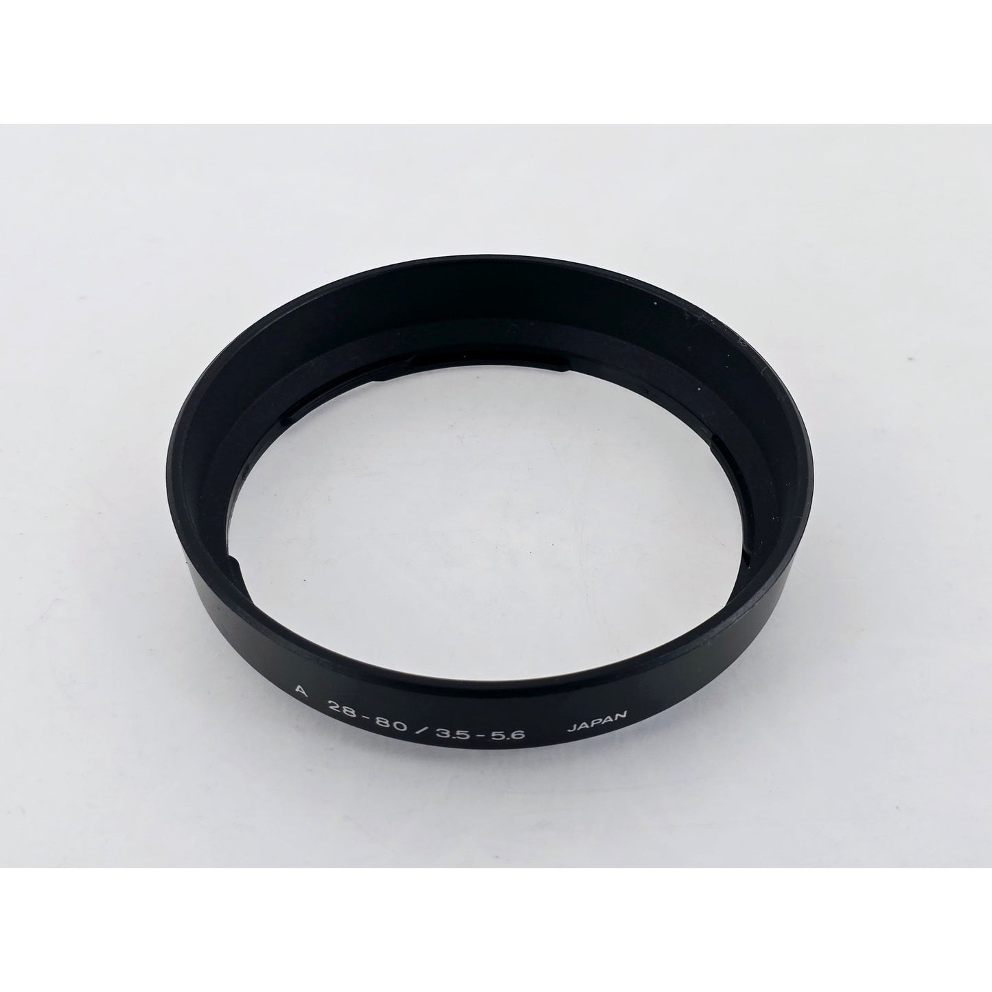[Pre-owned] Minolta A 28-80mm f/3.5-5.6 Plastic Lens Hood — Near MINT — Japan #3875