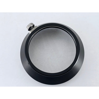 [Pre-owned] Olympus Pen LH-48B Black Metal Lens Hood for 17mm F1.8 — Top MINT — Japan #4087