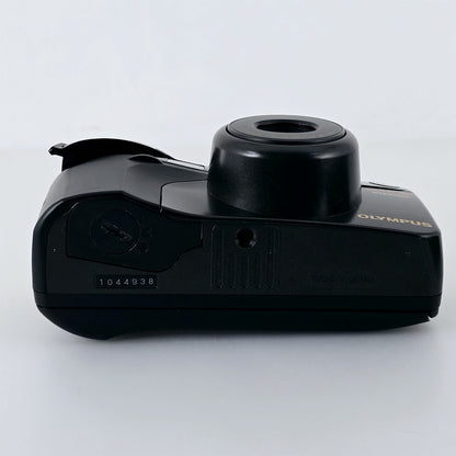 [Pre-owned] Olympus OZ 120 Zoom Point & Shoot 35mm Film Camera Black — Near Mint — Japan #5652