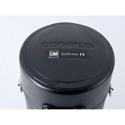 [Pre-owned] Olympus F.Zuiko Auto-T 200mm F5 MF Telephoto Lens — Near MINT+++ — Japan #4362