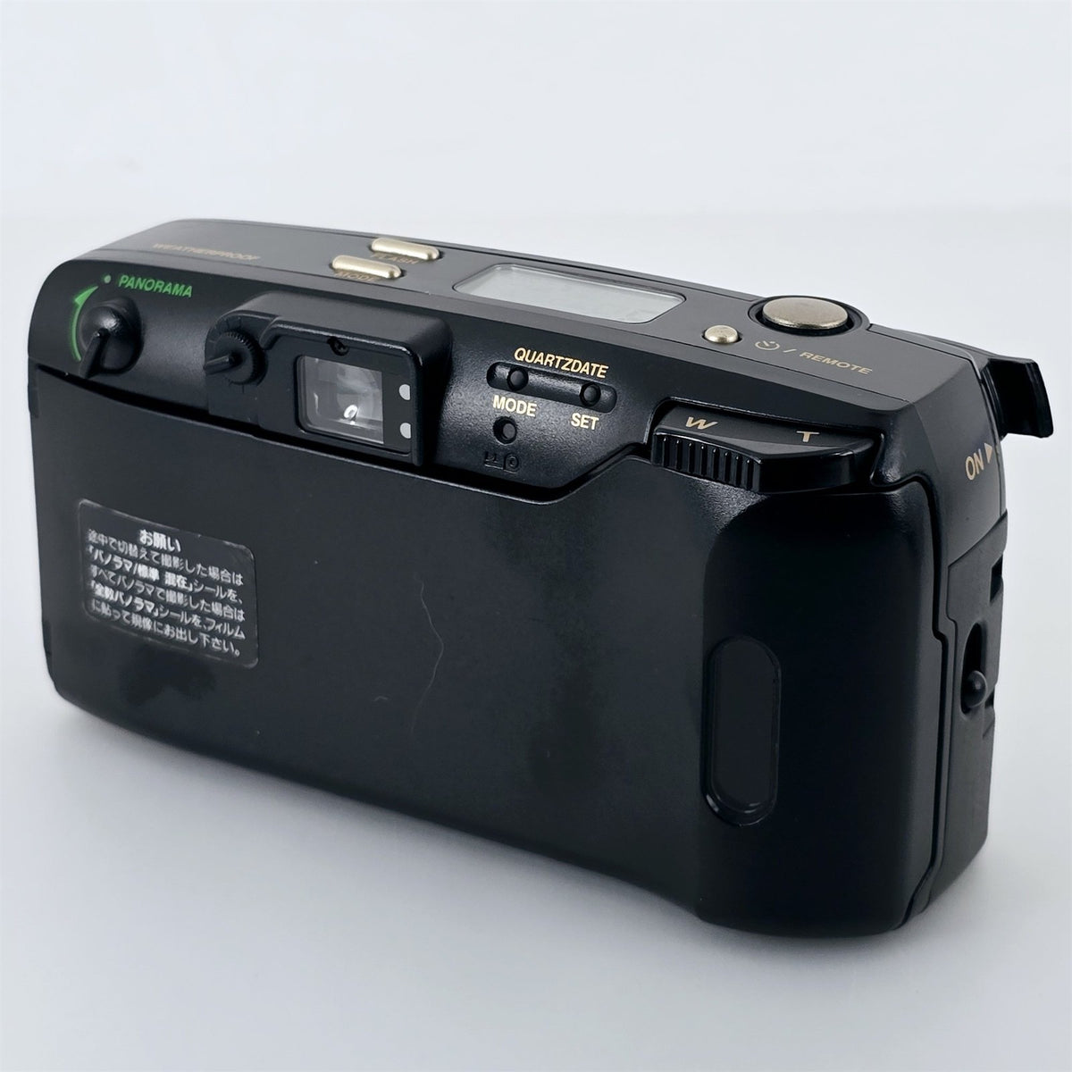 [Pre-owned] Olympus OZ 120 Zoom 35mm Point & Shoot Film Camera Black — Near Mint — Japan #5641