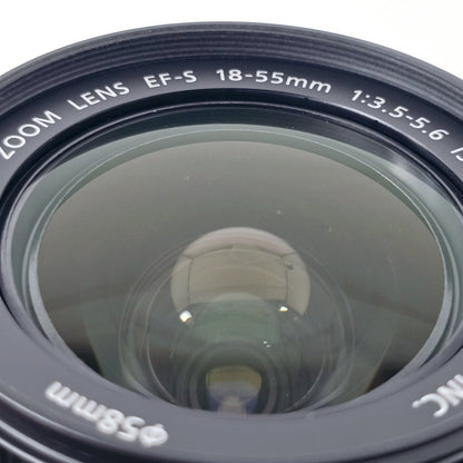 [Pre-owned] Canon Zoom EF-S 18-55mm F3.5-5.6 IS AF Lens — Near Mint+++ — Japan #5774
