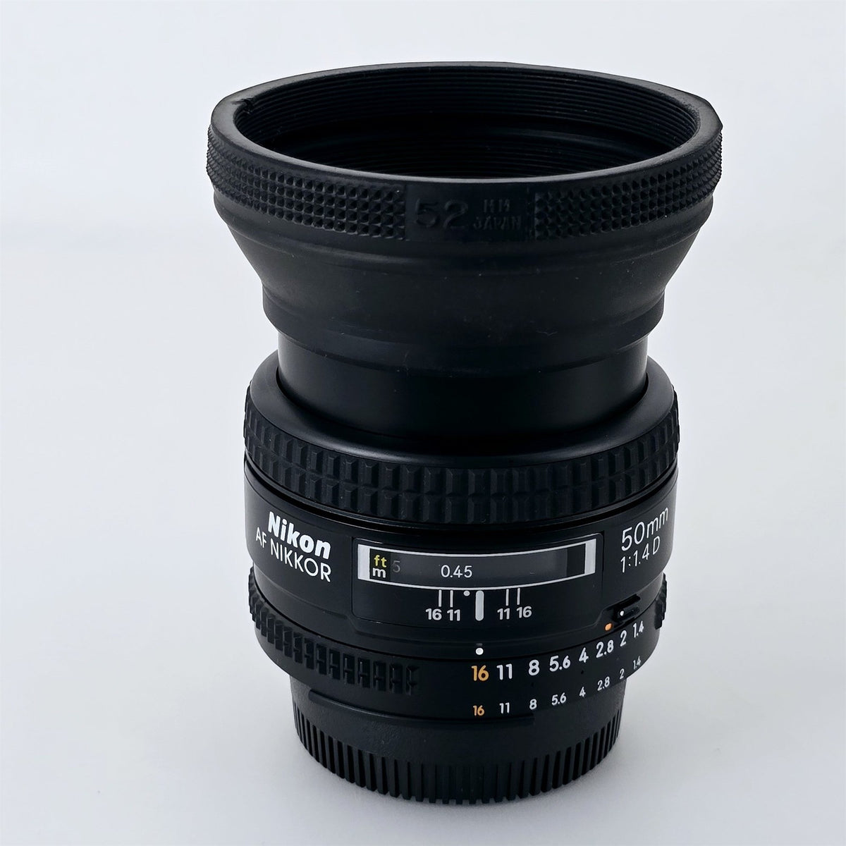 [Pre-owned] Nikon AF Nikkor 50mm F1.4 D Prime Standard Lens — Mint — Japan #4826