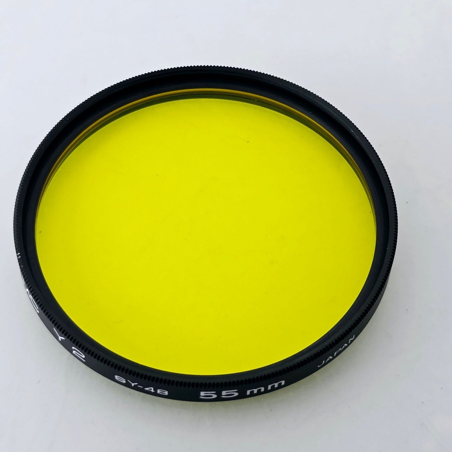 [Pre-owned] Kenko MC Y2 SY-48 / PL 55mm Lens Filter — Near MINT — Japan #4285