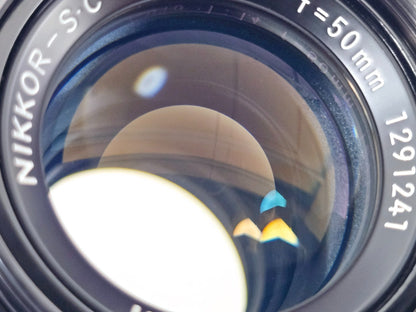 🌸[Near MINT] Nikon Non Ai Nikkor-S.C Auto 50mm F1.4 MF Lens From Japan