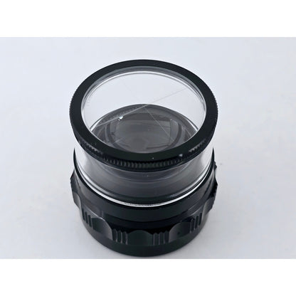 [Pre-owned] Peak Light Scale Lupe 10x Portable Magnifier No.2028 — MINT — Japan #4174