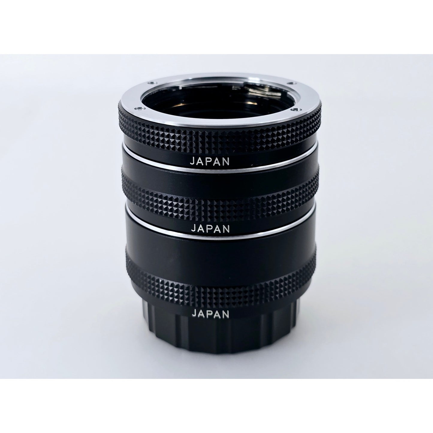 [Pre-owned] Contax Auto Extension Tube Set 13mm 20mm 27mm — Top MINT — Japan #4905