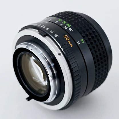 [Pre-owned] Minolta MC Rokkor-PG 50mm f/1.4 MF Standard Prime Lens — Mint — Japan #5362