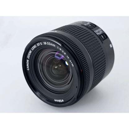 [Pre-owned] Canon EF-S 18-55mm F4-5.6 IS STM AF Zoom Lens — MINT — Japan #4888