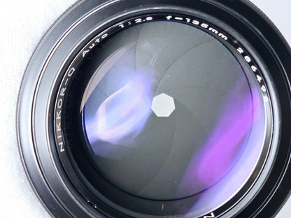🌸[Near MINT] Nikon Non Ai Nikkor-Q Auto 135mm F2.8 MF Telephoto Lens From Japan