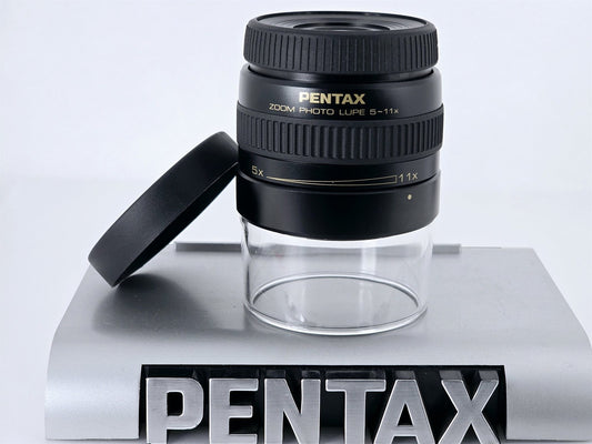 [Pre-owned] Pentax Zoom Photo Lupe 5-11x Loupe Magnifier — Near Mint — Japan #5165