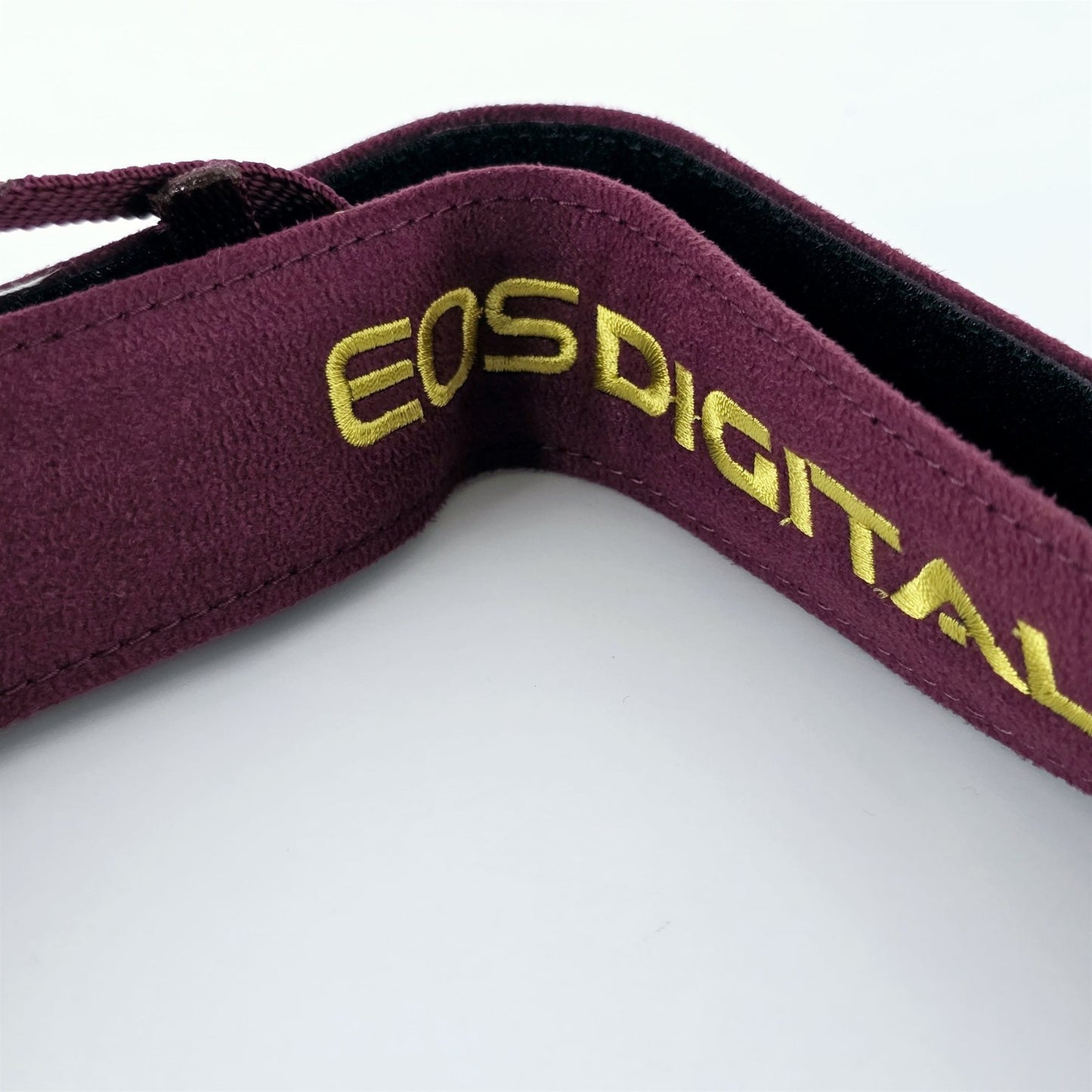 [Pre-owned] Canon Gold Embroidered Logo Neck Strap for EOS Digital — Unused — Japan #5445