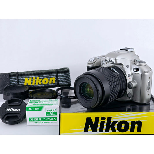 [Pre-owned] Nikon US F55 SLR 35mm Film Camera with AF 35-80mm F4-5.6 D Lens — MINT — Japan #4775