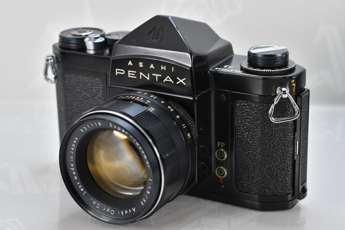 🌸[Near MINT] Pentax S3 Black SLR 35mm Film Camera 55mm F1.8 Lens From Japan