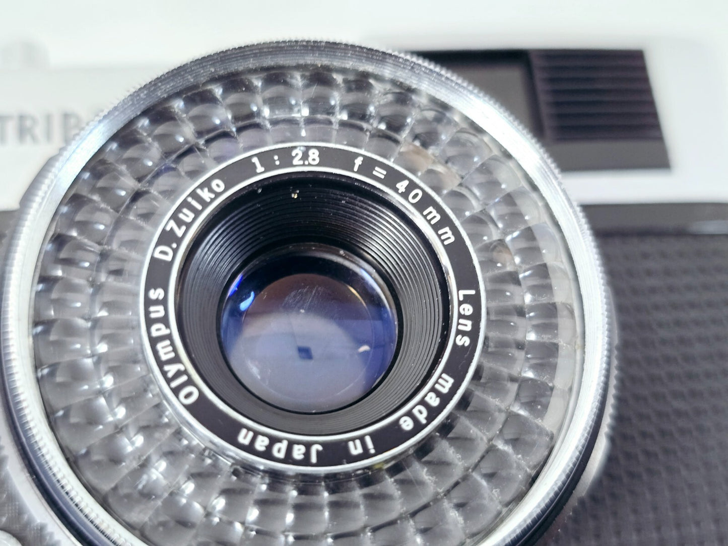 Red Flag OK🌸[Near MINT] Olympus Trip 35 Point & Shoot 35mm Film Camera Japan