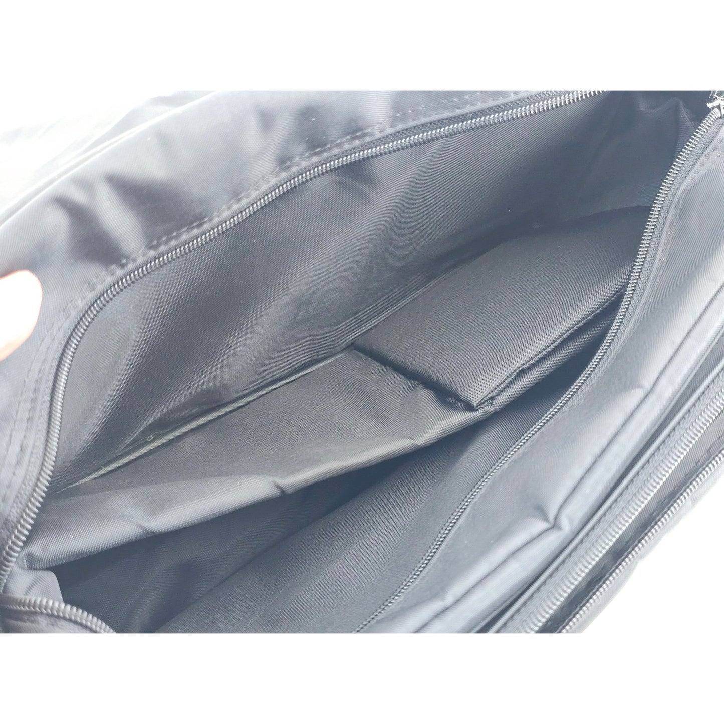 [Pre-owned] Genuine Minolta Camera Lens Shoulder Bag Nylon Black — Near MINT — Japan #5070
