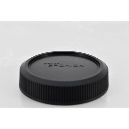 [Pre-owned] Zenza Bronica ETR Body Cap & Rear Lens Cap — Top MINT — Japan #2186