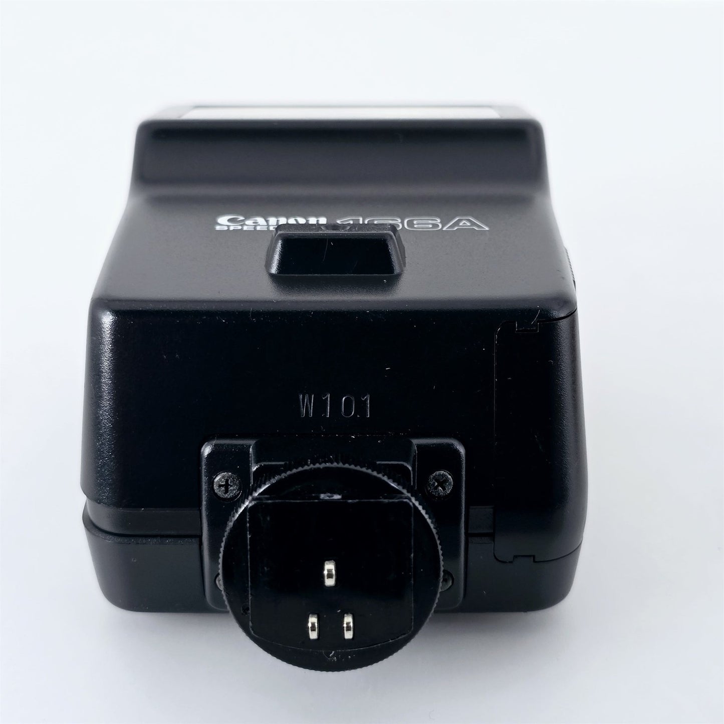 [Pre-owned] Canon Speedlite 166A Shoe Mount Flash for AE-1 A-1 — Near Mint — Japan #5356