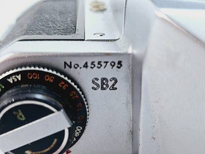 🌸[Near MINT] Pentax SB2 SLR 35mm Film Camera Super Takumar 55/1.8 Genuine Japan
