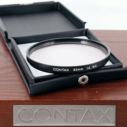 [Pre-owned] Contax 82mm 1A MC Skylight Lens Filter — Mint — Japan #5563
