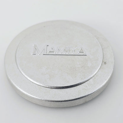 [Pre-owned] Genuine Mamiya Metal Front Lens Cap 46mm Push-On — Near Mint — Japan #5629