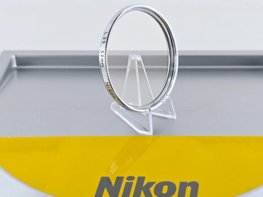 Rare!🌸[Near MINT] Nikon L39 52mm Chrome Frame Lens Filter From JAPAN