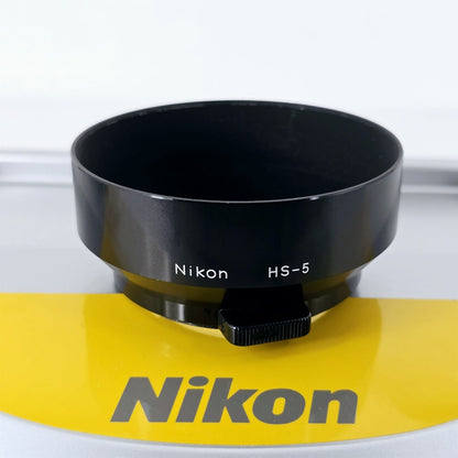 [Pre-owned] Nikon HS-5 Snap-On Lens Hood for Nikkor 50mm f/1.4 — Near Mint+++ — Japan #5461