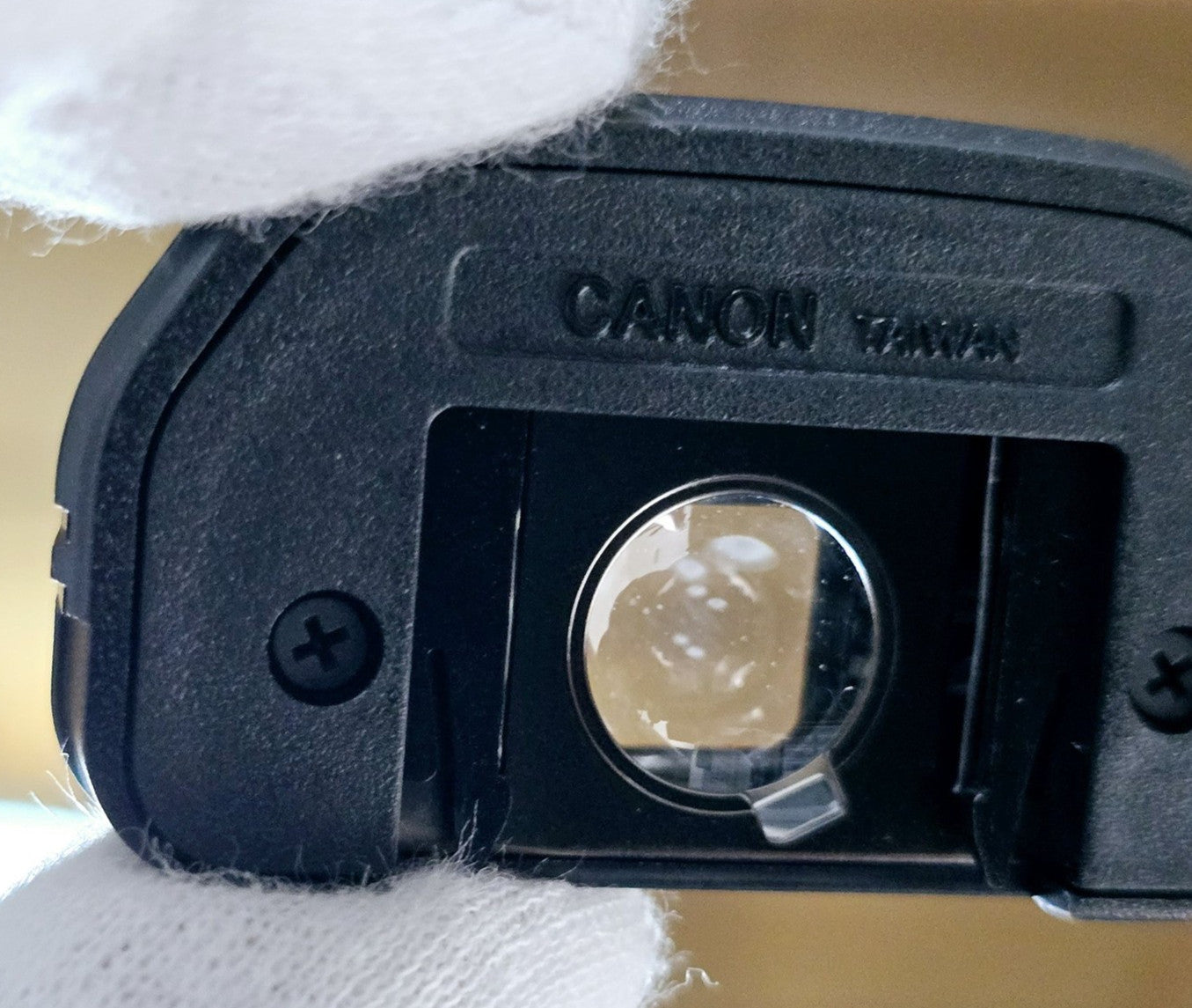 [Pre-owned] Canon EP-EX15 Viewfinder Eyepiece Extender for EOS SLR — Near Mint — Japan #5424