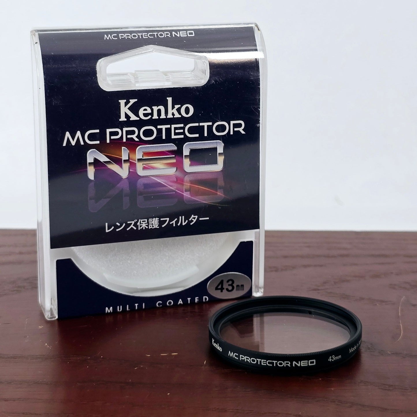 [Pre-owned] Kenko MC Protector Neo 43mm Lens Filter — Near MINT — Japan #4283