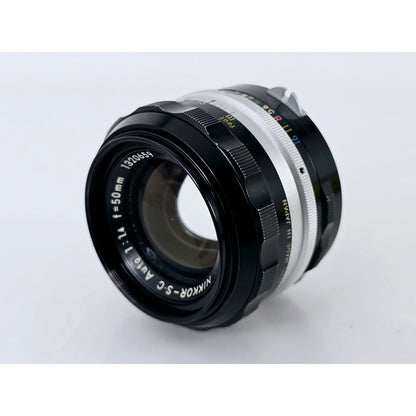 [Pre-owned] Nikon Non-Ai Nikkor-S.C Auto 50mm f/1.4 MF Lens — Near MINT — Japan #3119