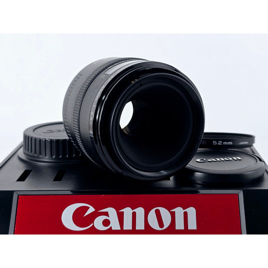 [Pre-owned] Canon EF 50mm F2.5 Compact Macro Lens — Near MINT+++ — Japan #4906