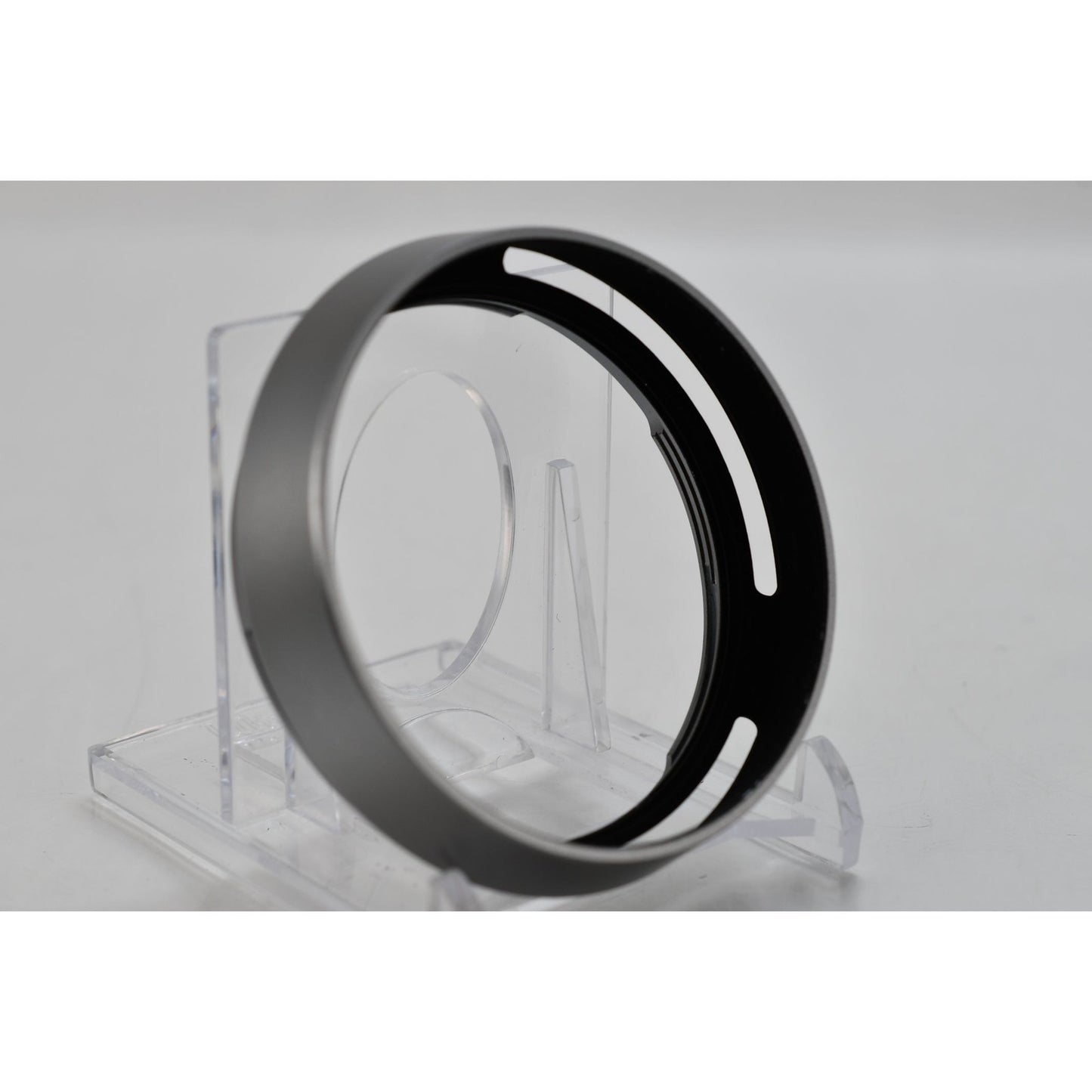 [Pre-owned] Fujifilm LH-X100 Lens Hood & AR-X100 Adapter Ring for FinePix X100 — Unused — Japan #2446