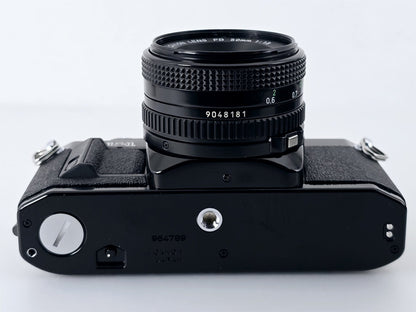 [Pre-owned] Canon AV-1 SLR Film Camera with New FD 50mm f/1.8 Lens — Near Mint — Japan #4929