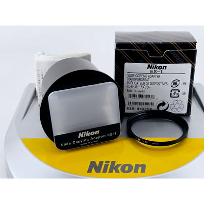 [Pre-owned] Nikon ES-1 Slide Copying Adapter for 55mm/60mm Lens — Top MINT — Japan #4719