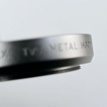 [Pre-owned] Contax TVS Genuine Metal Lens Hood for TVS / TVS II — Top Mint — Japan #5725